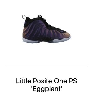 Little Posite One Eggplant size 13C